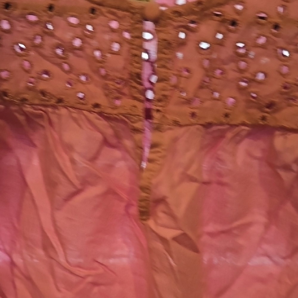 Pink Eyelet Ruffle Sleeve Top - Picture 5 of 6